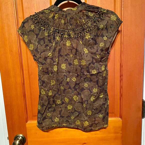 THEORY Embellished Blouse - Picture 4 of 4